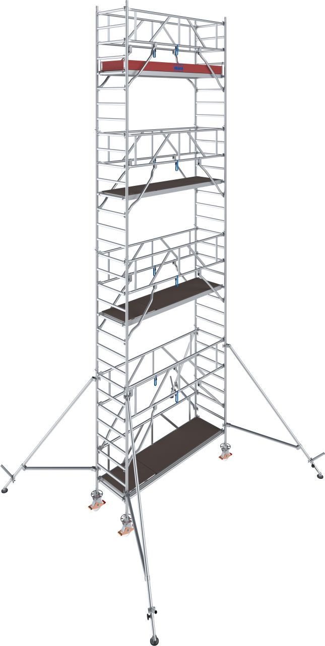 Krause STABILO Professional gurulóállvány, 1000 -es sorozat, mezőméret: 2.5 m x 0.75 m, munkamagasság: 9.3 m termék fő termékképe