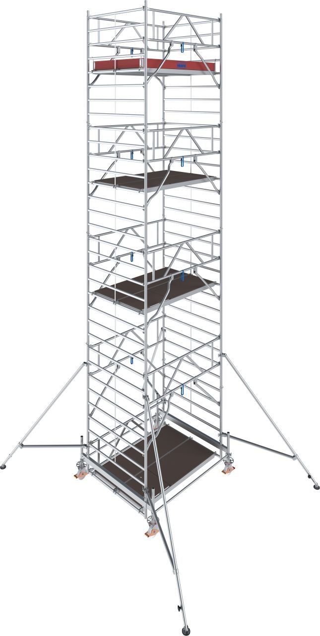 Krause STABILO Professional gurulóállvány, 500 -as sorozat, mezőméret: 2 m x 1.5 m, munkamagasság: 9.5 m termék fő termékképe