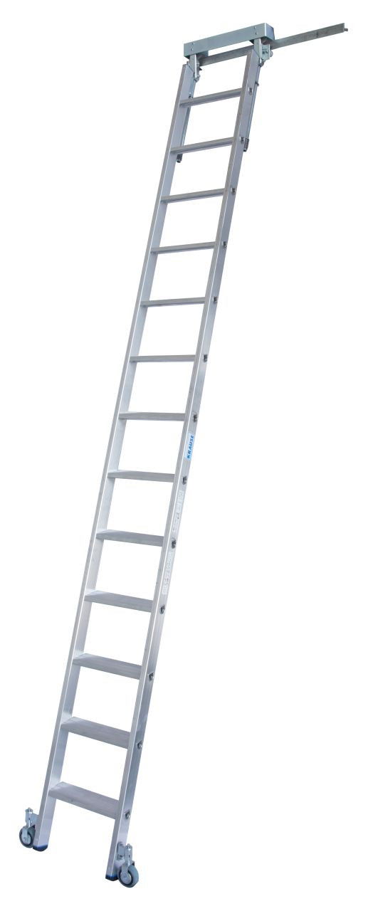 Krause STABILO Professional lépcsőfokos polclétra T-sínrendszerhez, 13 fokos termék fő termékképe