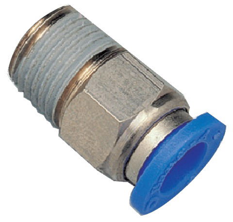 Rectus PC 08-01 egyenes csatlakozó külső menettel, 8 mm x 1/8" termék fő termékképe