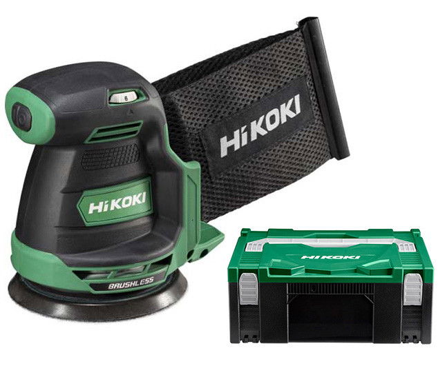 HiKoki SV1813DAW2Z akkus excentercsiszoló (akku és töltő nélkül, Hitbox kofferben) termék fő termékképe