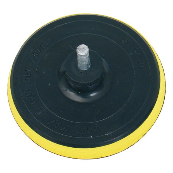 Extol 108425 gumitányér fúrógéphez 125mm tépőzáras termék fő termékképe