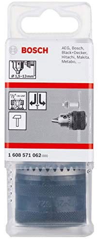 Bosch 1608571062 Fogaskoszorús fúrótokmány 1,5-13mm 1/2" befogás termék fő termékképe