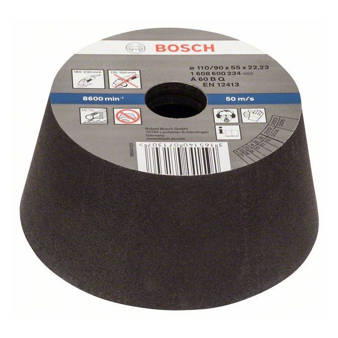 Bosch 1608600234 Kúpos fazékkorong fémhez termék fő termékképe