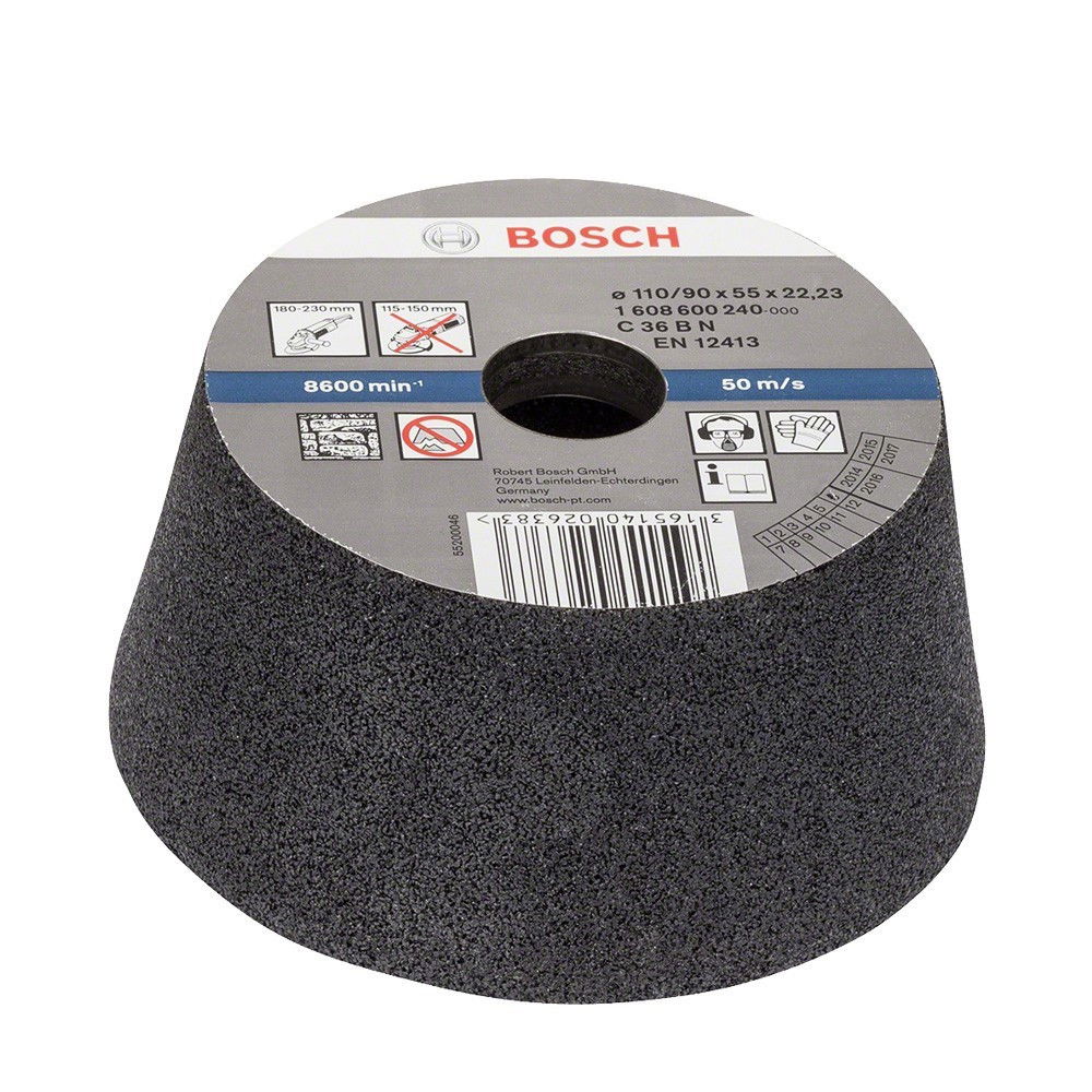 Bosch 1608600240 Kúpos fazékkorong kőhöz betonhoz termék fő termékképe