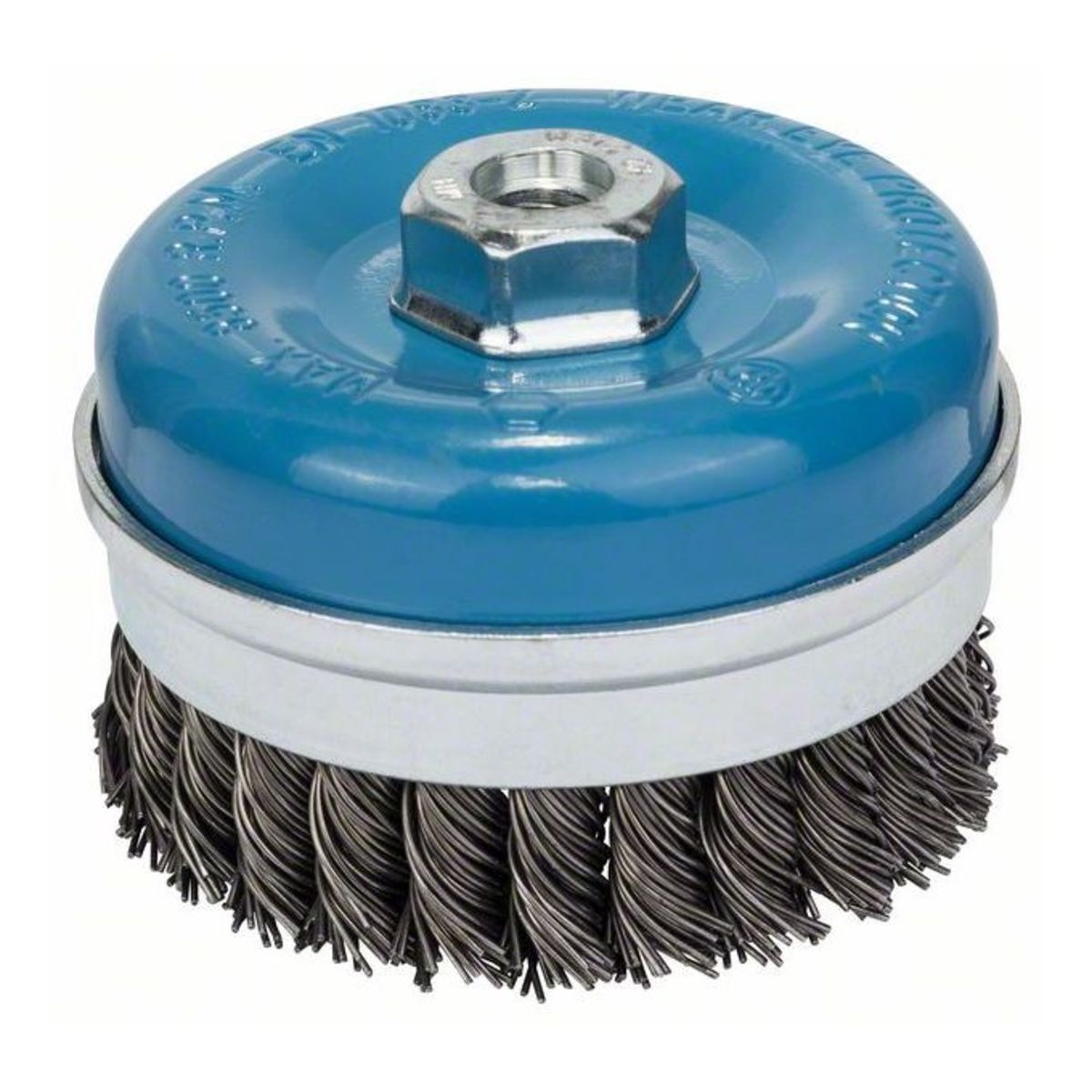 Bosch 1608614002 Heavy for Metal fonott huzalú csészekefe 100mm termék fő termékképe