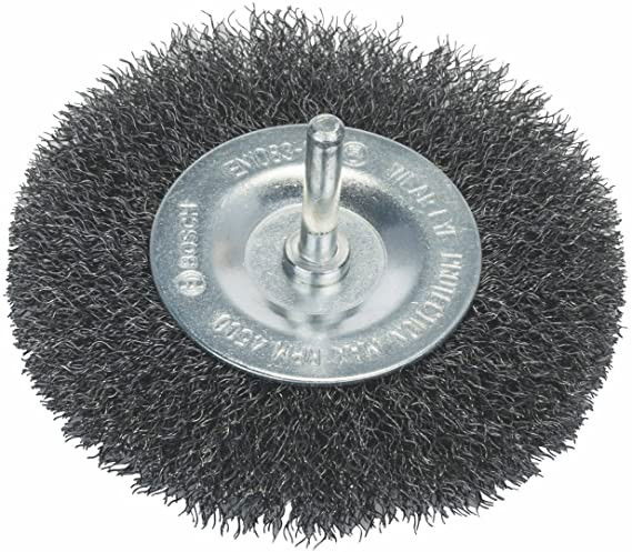 Bosch 1609200273 Drótkefe hullámosított drótból 100mm 6-os szár termék fő termékképe