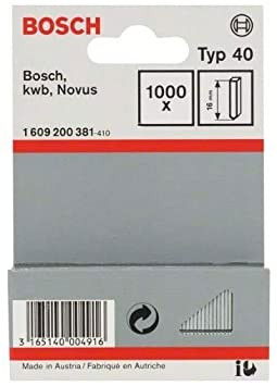 Bosch 1609200381 Typ40 tűzőszegek 16mm 1000db termék fő termékképe