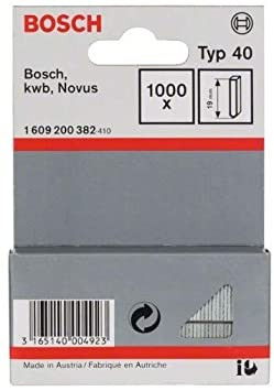 Bosch 1609200382 Typ40 tűzőszegek 19mm 1000db termék fő termékképe