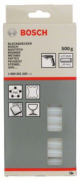 Bosch 1609201220 Olvadóragasztó 11x45mm átlátszó termék fő termékképe