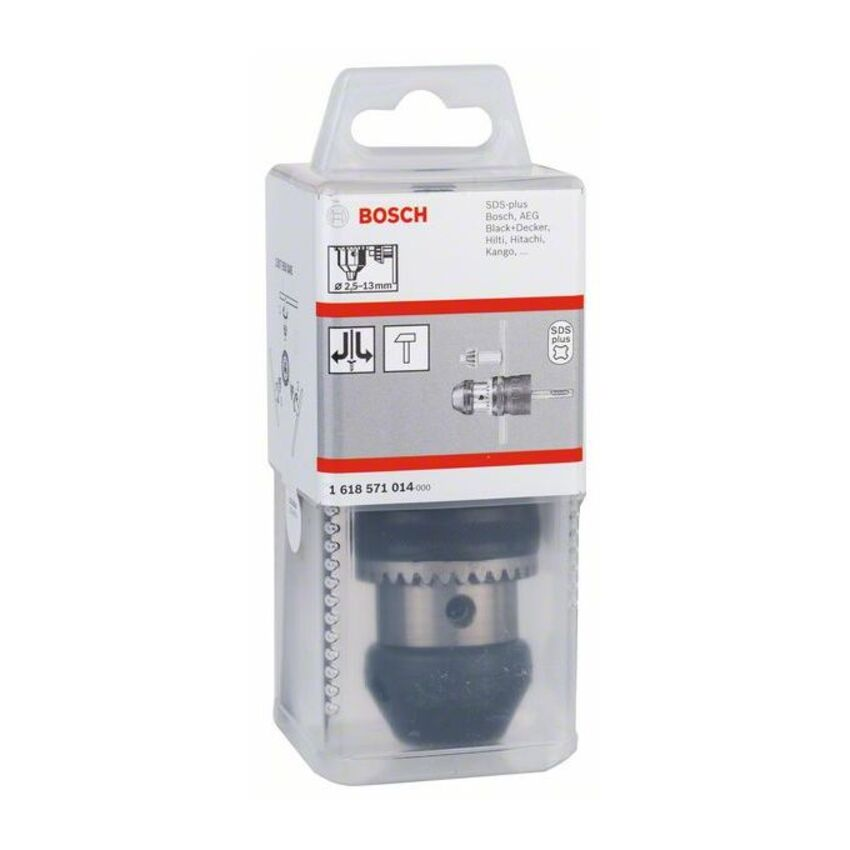 Bosch 1618571014 Fogaskoszorús fúrótokmány 2,5-13mm SDS Plus befogás termék fő termékképe