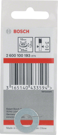 Bosch 2600100193 Szűkítőgyűrű körfűrészlaphoz 20-10mm termék fő termékképe