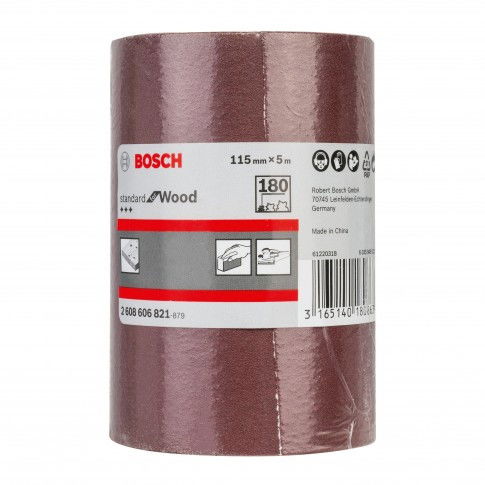 Bosch 2608606821 C410 Standard for Wood and Paint csiszolóanyag tekercs 115x5000m P180 termék fő termékképe