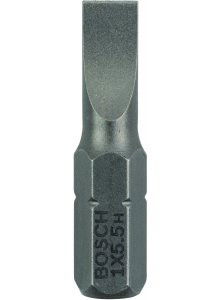 Bosch 2607001464 Extra kemény csavarbit lapos S1,0x5,5mm 3db termék fő termékképe