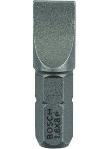 Bosch 2607001471 Extra kemény csavarbit lapos S1,6x8,0mm 3db termék fő termékképe