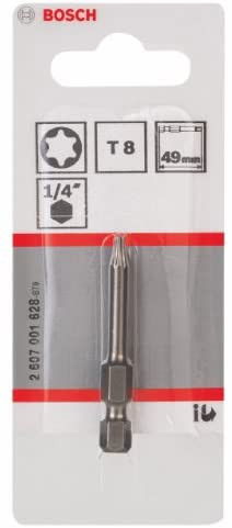 Bosch 2607001628 Extra kemény csavarbit T8 49mm 3db termék fő termékképe