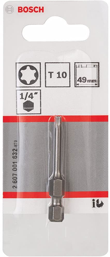 Bosch 2607001632 Extra kemény csavarbit T10 49mm 3db termék fő termékképe