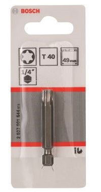 Bosch 2607001644 Extra kemény csavarbit T40 49mm 3db termék fő termékképe
