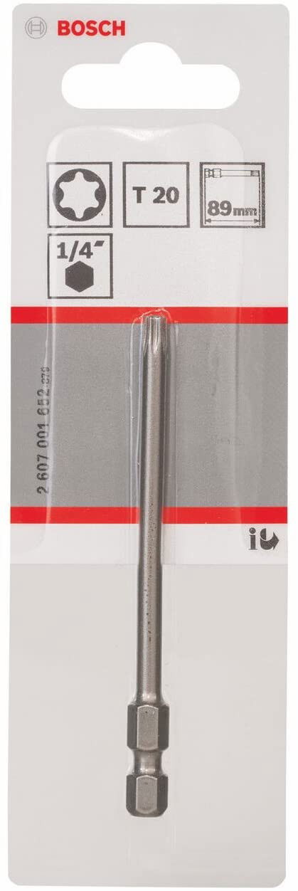 Bosch 2607001652 Extra kemény csavarbit T20 89mm 3db termék fő termékképe