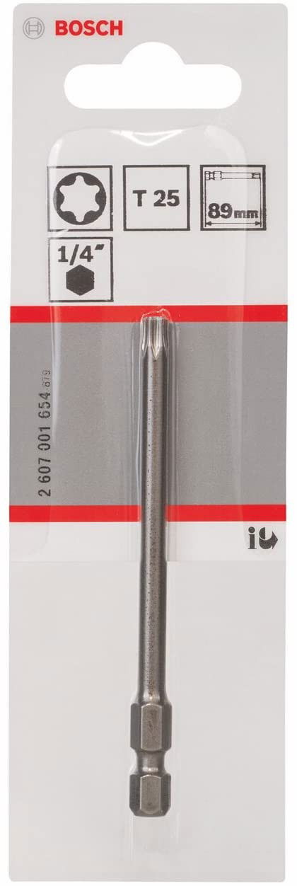 Bosch 2607001654 Extra kemény csavarbit T25 89mm 3db termék fő termékképe
