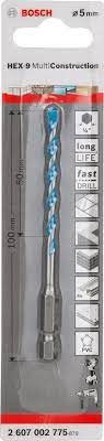 Bosch 2607002775 HEX-9 multi construction fúró 5x50mm termék fő termékképe