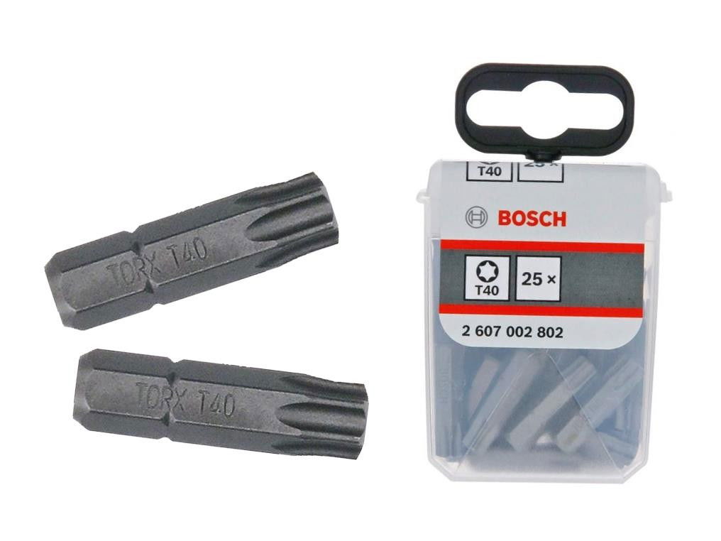 Bosch 2607002802 Extra kemény csavarbit T40 25mm 25db termék fő termékképe
