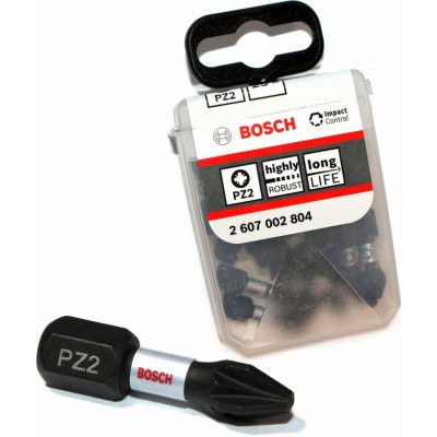 Bosch 2607002804 Impact Control csavarbit PZ2 25mm 25db termék fő termékképe