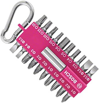 Bosch 2607002821 Rózsaszín 21 db-os bitkészlet termék fő termékképe