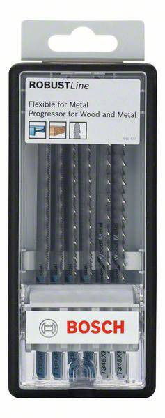 Bosch 2607010573 6részes Metal Expert Robust Line szúrófűrészlap-készlet termék fő termékképe