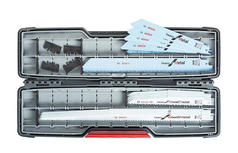 Bosch Heavy for Wood and Metal Tough Box 16 részes szablyafűrészlap-készlet termék fő termékképe