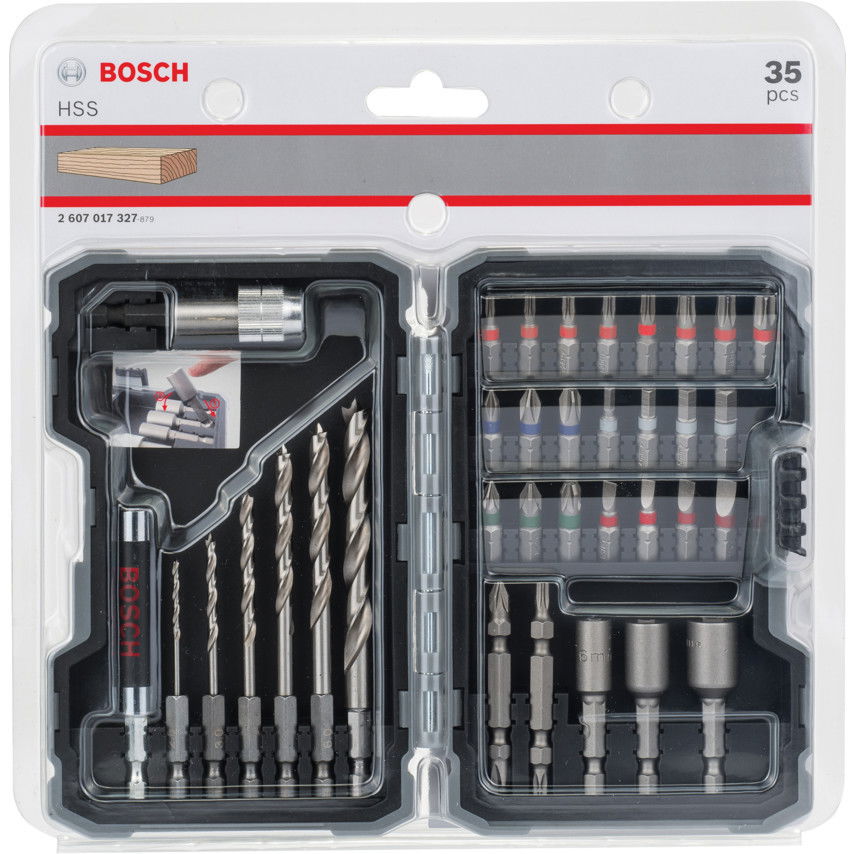 Bosch 2607017327 Extra Hard csavarbit- és dugókulcskészlet 35db termék fő termékképe