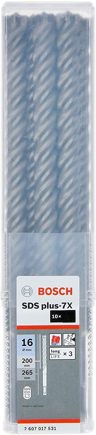 Bosch 2608017531 SDS PLUS-5x fúró 16x200mm 10db-os kiszerelés termék fő termékképe
