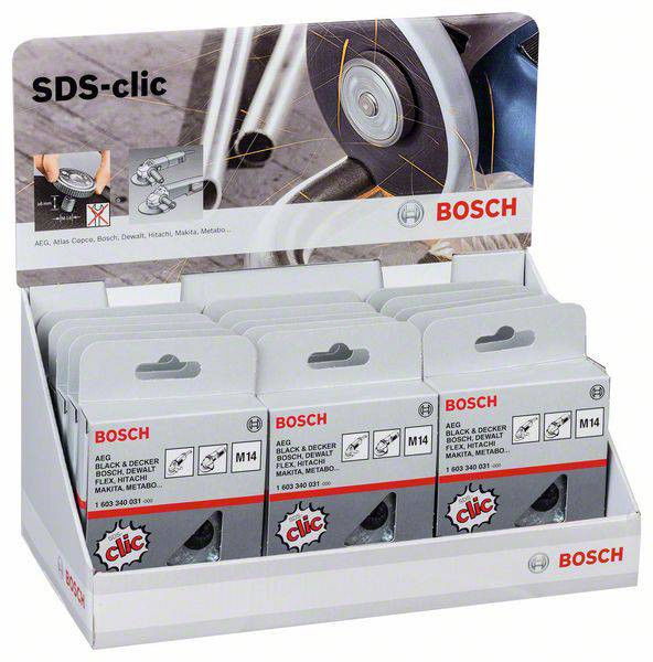 Bosch 2607019033 M14 SDS clic gyorsrögzítő anya 15db termék fő termékképe