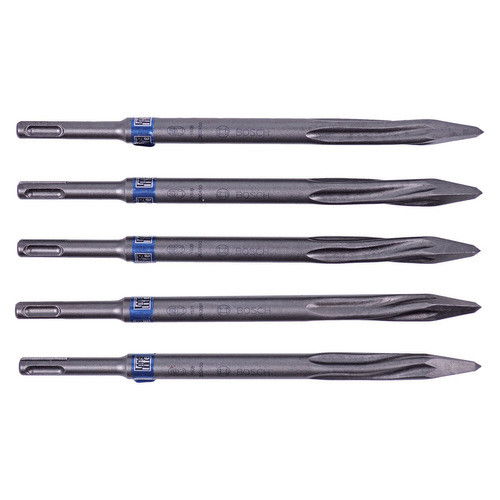 Bosch 2607019051 SDS PLUS  Long Life önélezős hegyesvéső 250mm 5db-os kiszerelés termék fő termékképe