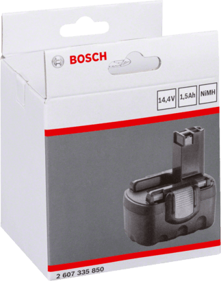 Bosch 2607335850 14,4 V-os 1,5Ah NiMH betolható akkumulátor termék fő termékképe