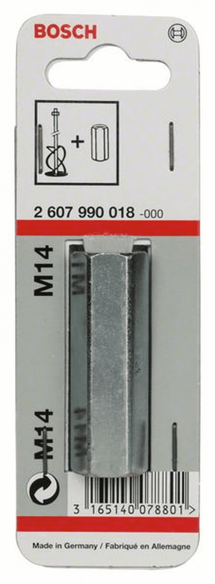 Bosch 2607990018 Adapter keverőkosárhoz 60mm termék fő termékképe