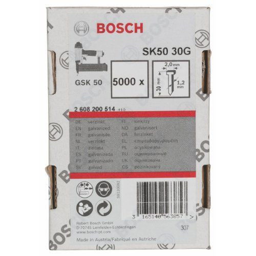 Bosch 2608200514 SK50 30G huzalszegek 30mm 5000db termék fő termékképe
