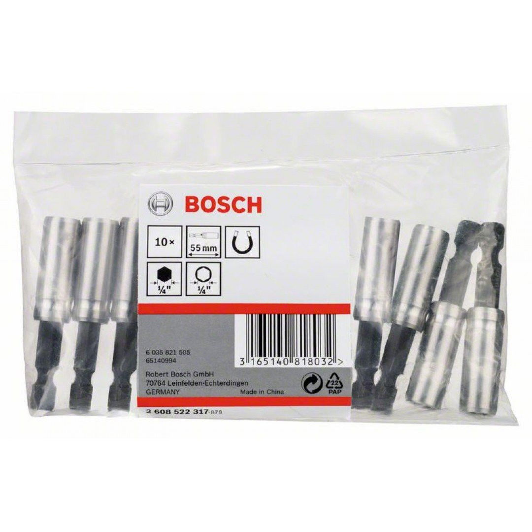 Bosch 2608522317 Mágneses bittartó 10x55mm 1/4" 10db termék fő termékképe