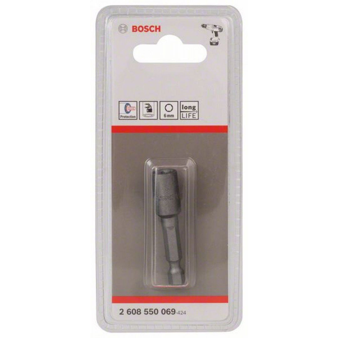 Bosch 2608550069 Extra Hard dugókulcs 6mm 1/4" bitbefogással 50mm termék fő termékképe