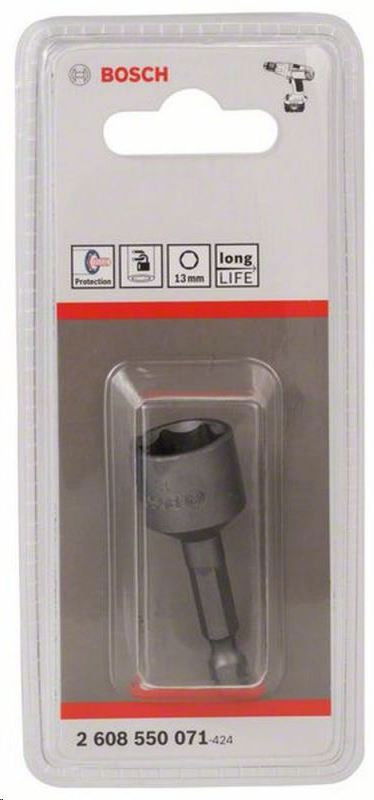 Bosch 2608550071 Extra Hard dugókulcs 13mm 1/4" bitbefogással 50mm termék fő termékképe