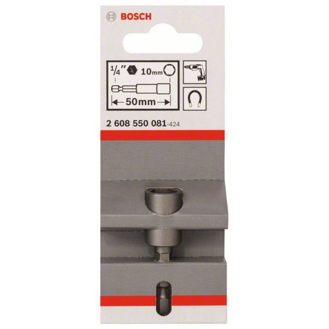 Bosch 2608550081 Extra Hard dugókulcs 10mm 1/4" bitbefogással 50mm termék fő termékképe