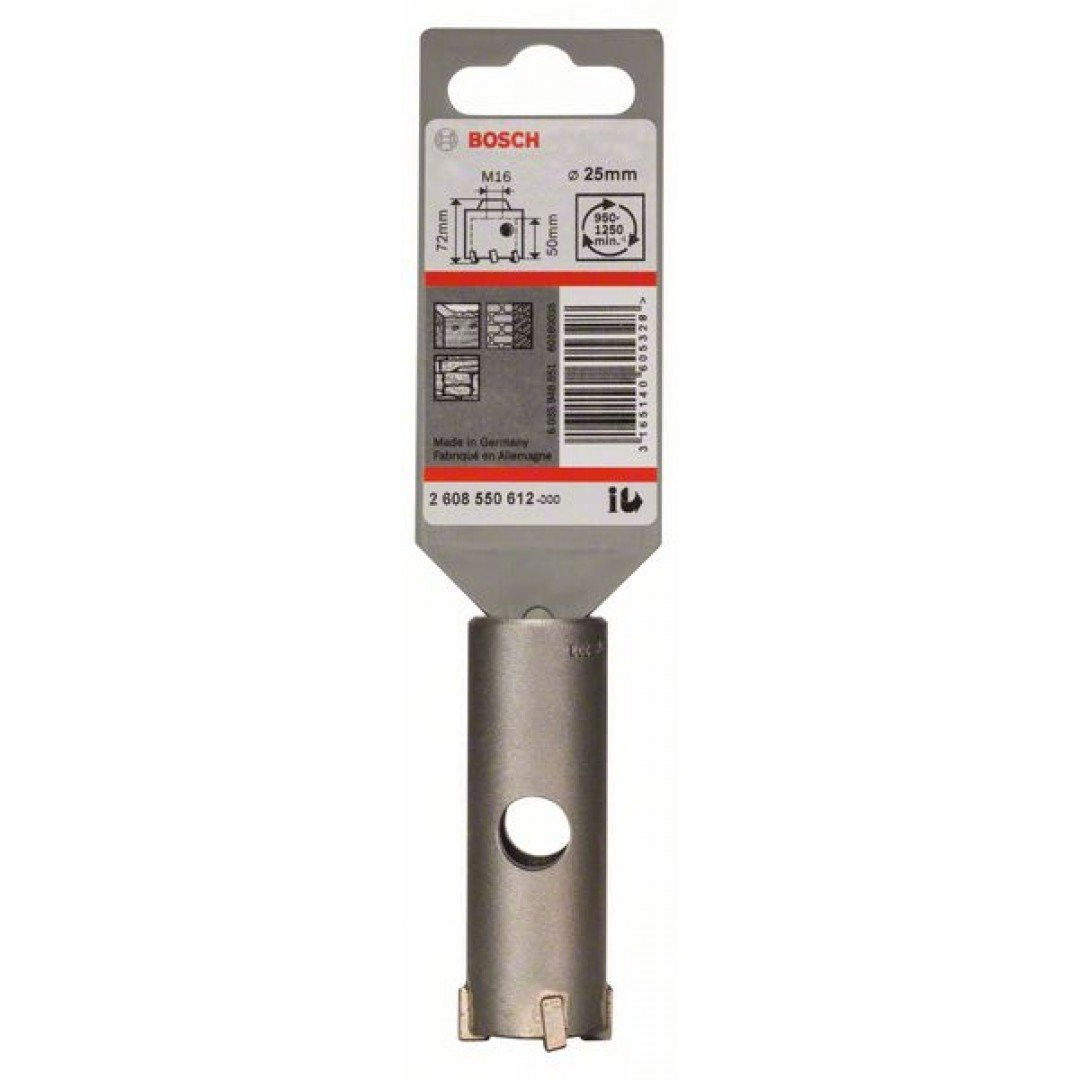 Bosch 2608550612 SDS plus-9 CoreCutter üreges fúrókorona 25mm termék fő termékképe