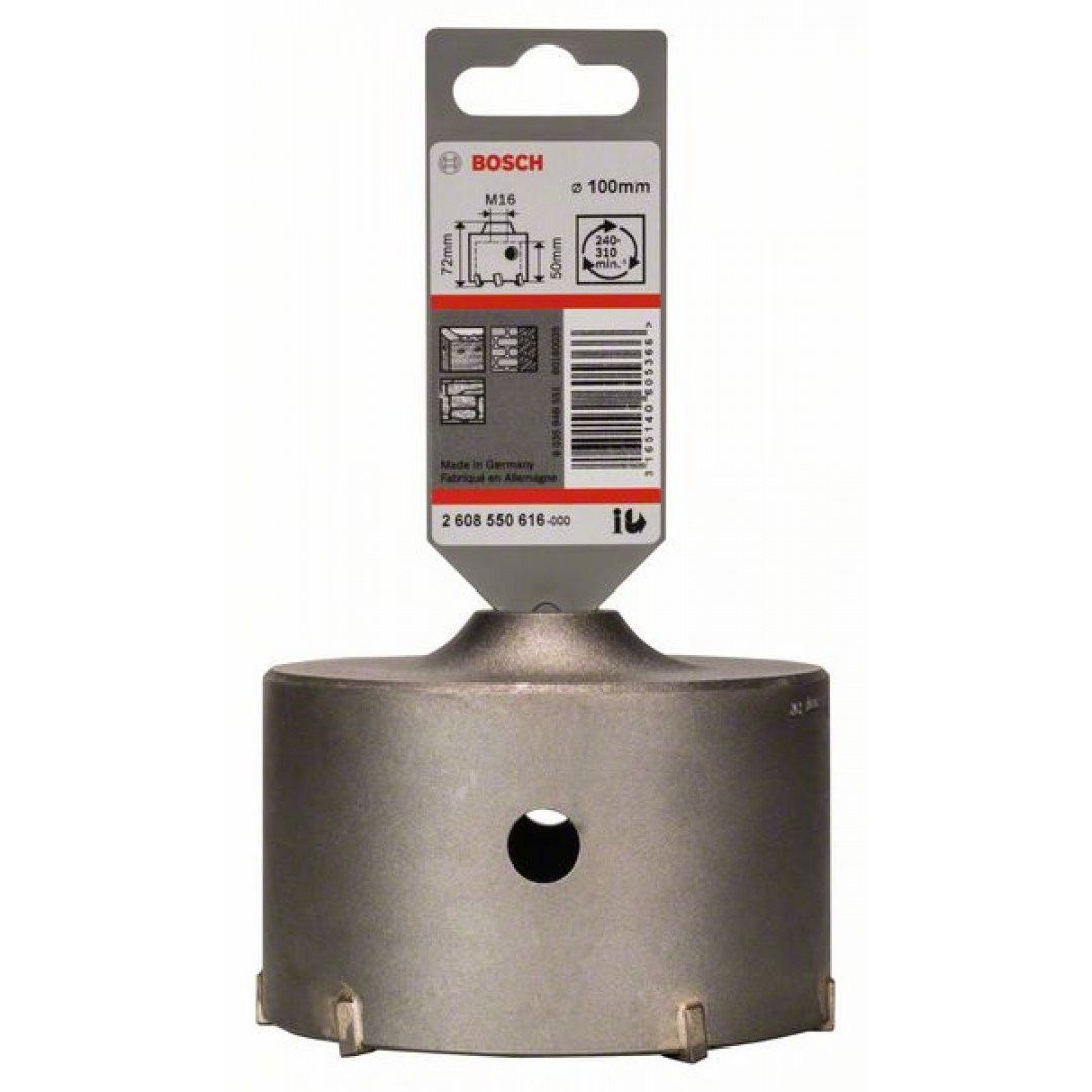 Bosch 2608550616 SDS plus-9 CoreCutter üreges fúrókorona 100mm termék fő termékképe