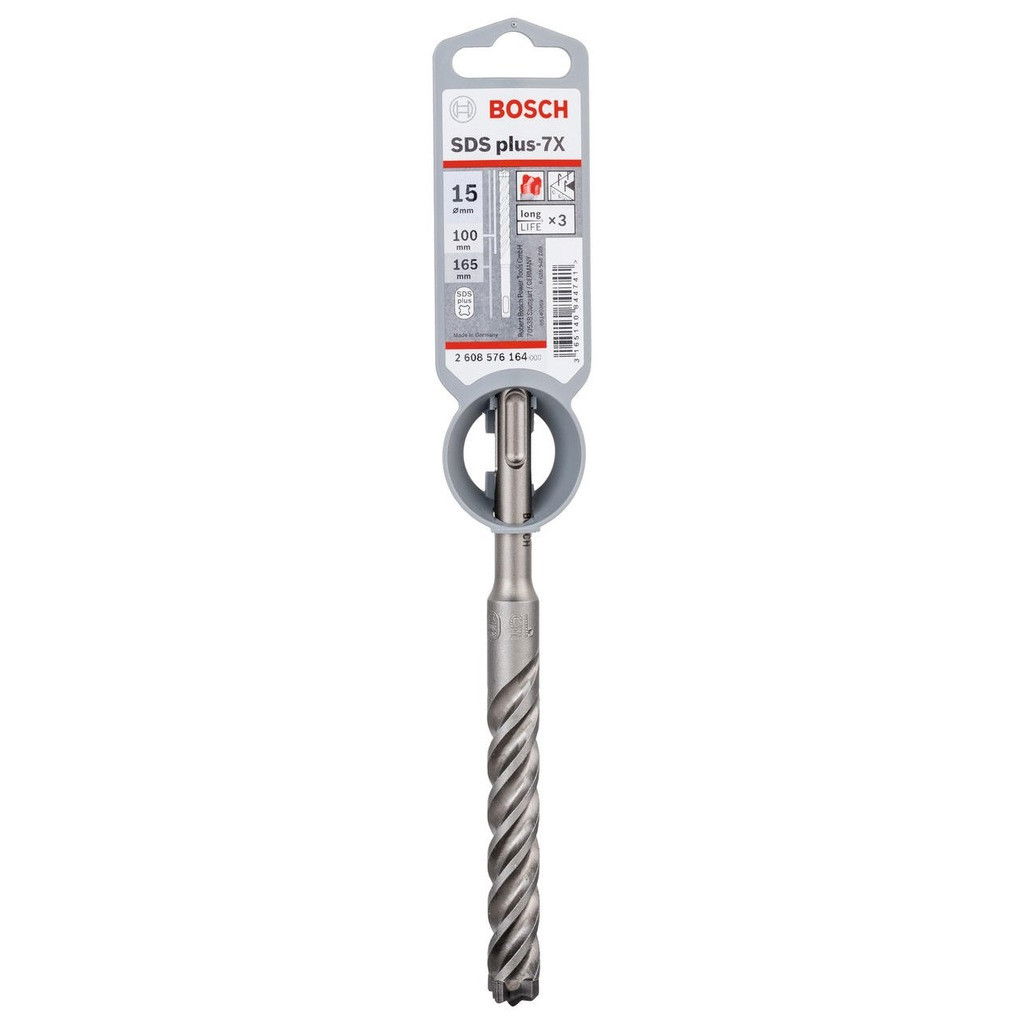 Bosch 2608576164 SDS plus-7X fúrószár 15x100mm termék fő termékképe
