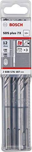 Bosch 2608576187 SDS PLUS-5x fúró 12x100mm 10db-os kiszerelés termék fő termékképe