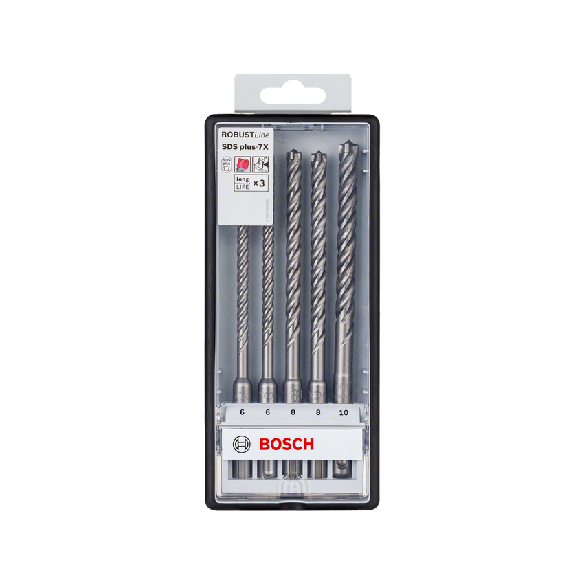 Bosch 2608576200 Bosch SDS PLUS-7x fúró készlet 6-10mm termék fő termékképe