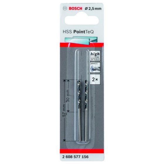 Bosch 2608577156 pointteq fémfúró 2,5mm termék fő termékképe