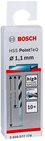 Bosch 2608577179 pointteq fémfúró 1,1mm termék fő termékképe