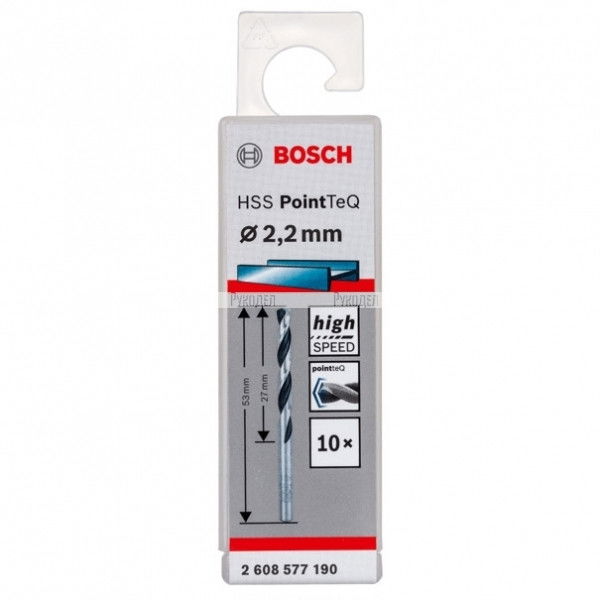 Bosch 2608577190 pointteq fémfúró 2,2mm termék fő termékképe