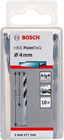 Bosch 2608577208 pointteq fémfúró 4mm termék fő termékképe